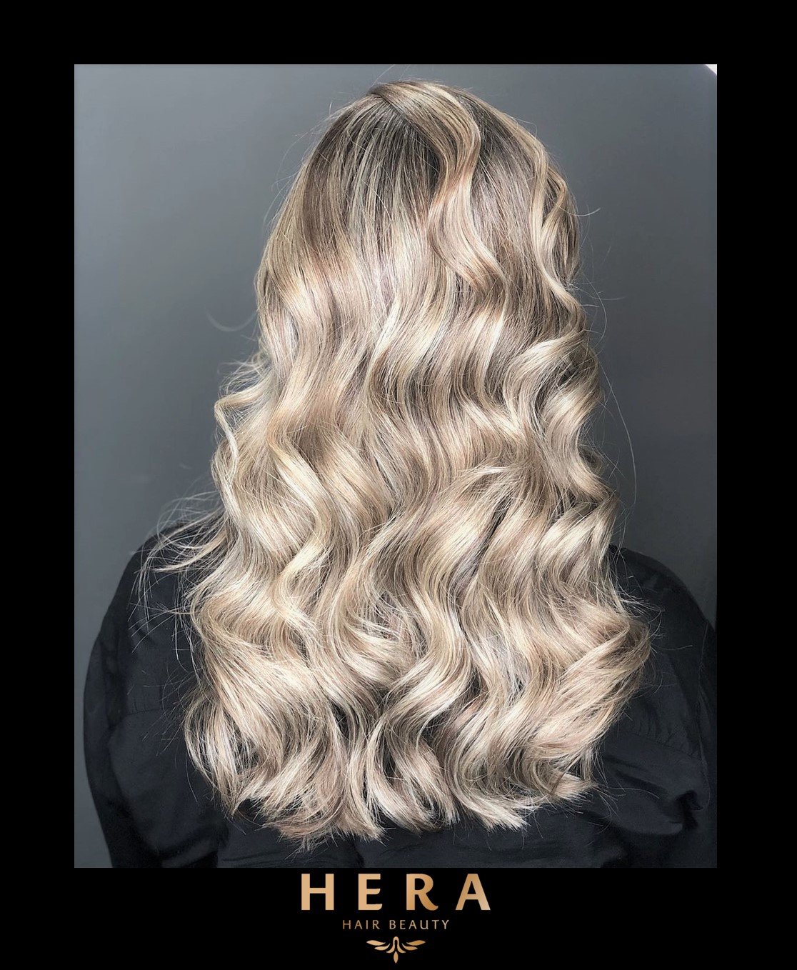 Shadow roots Vanilla blonde balayage