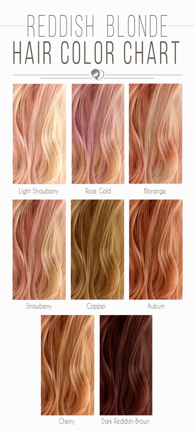 Blonde Hair Color Chart The Shades Kissed By The Sun Hera