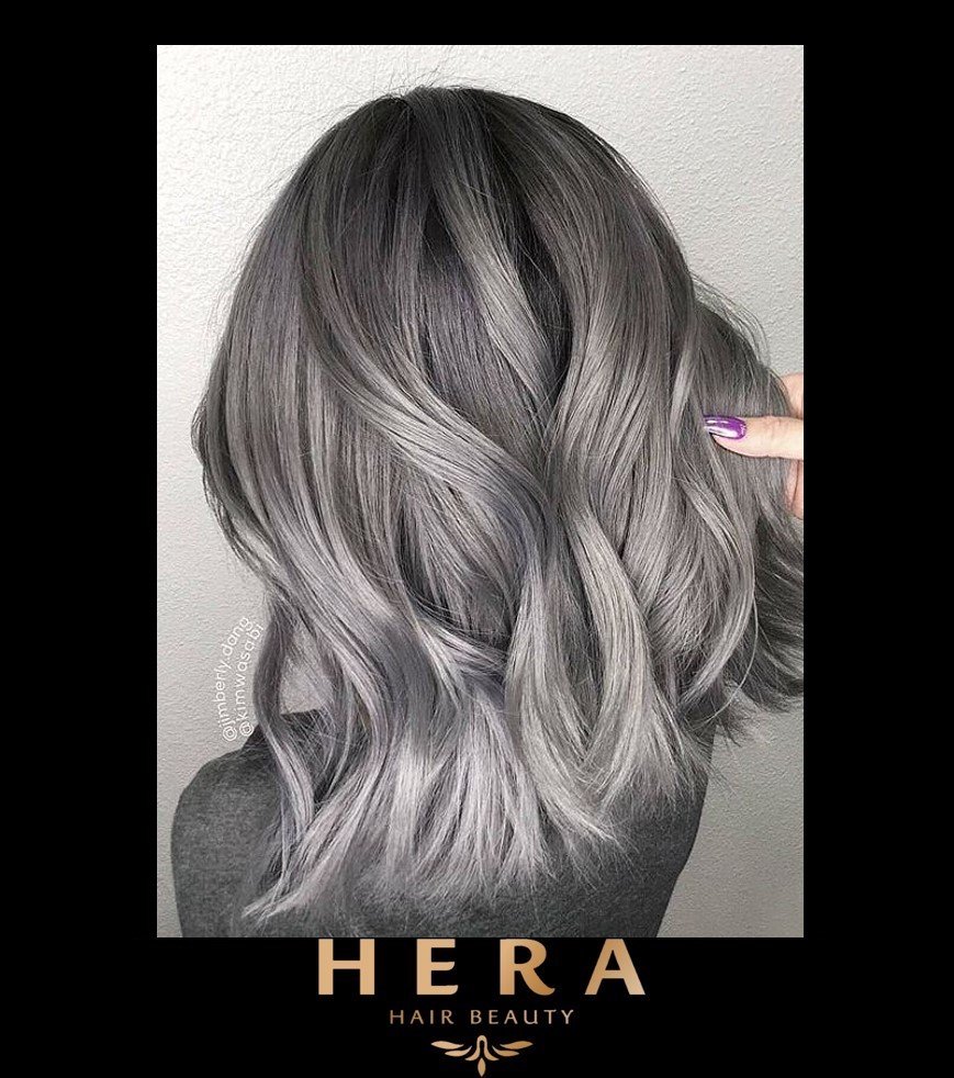Is it Effective Use Purple on Grey Hair? | Hera Hair Beauty