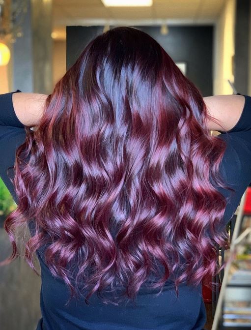 Mahogany hair colour 17