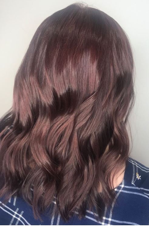 Mahogany hair colour 10