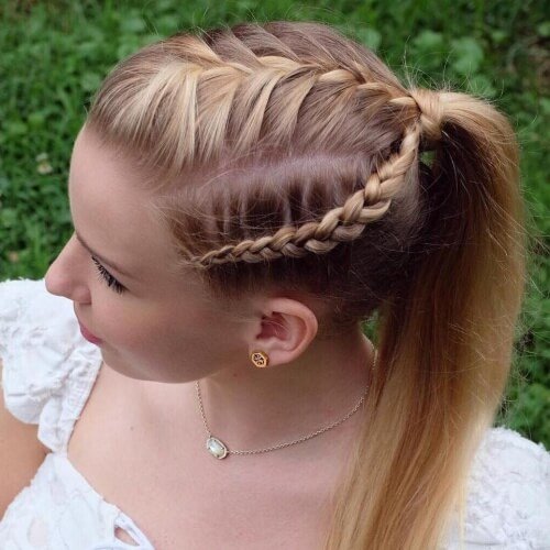 French and Dutch Braids Hairstyles