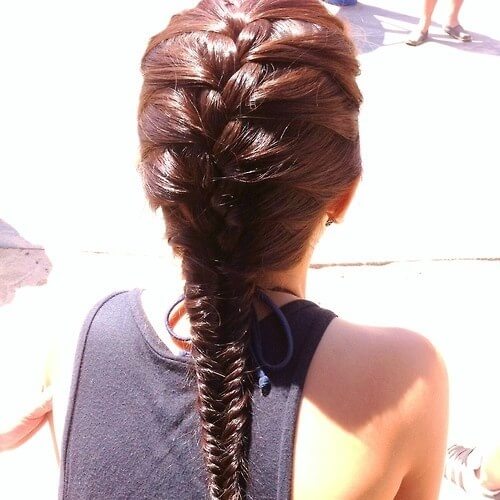 French and Fishtail Braid Hairstyles