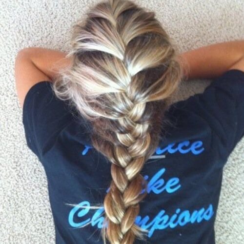 French Braid Highlights