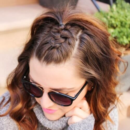 Half Up French Braid Hairstyles