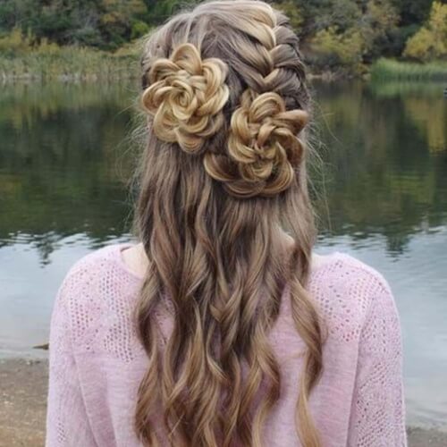 Intricate French Braids