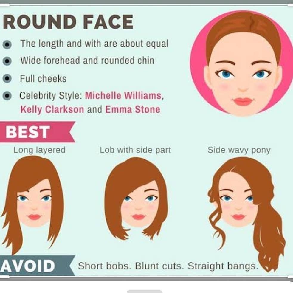 Best & Worst Hairstyles for Different Face Shapes of Women - TopOfStyle  Blog | Face shape hairstyles, Oblong face shape, Heart face shape