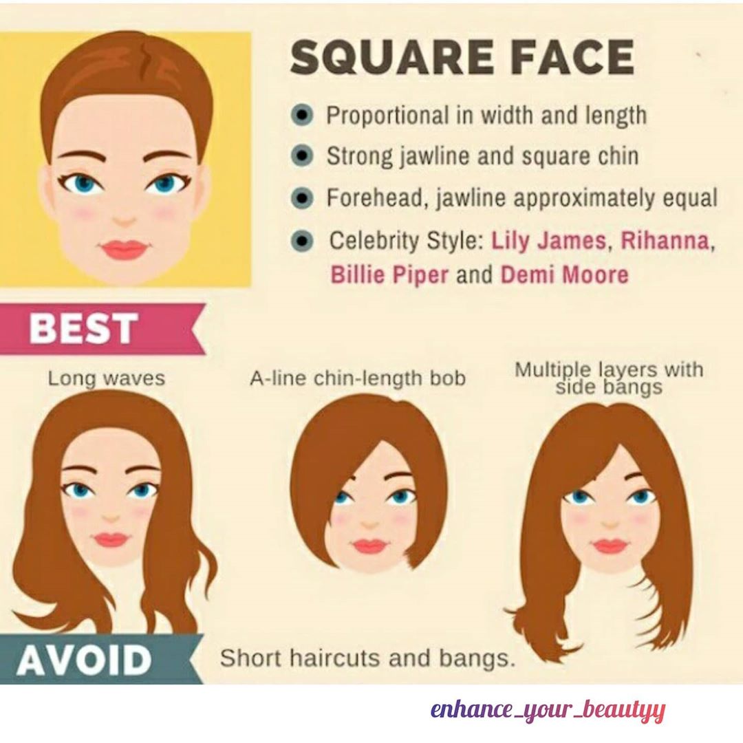 9 Best Hairstyles for Square Faces - L'Oréal Paris