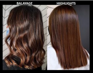 BALAYAGE VS HIGHLIGHTS 3