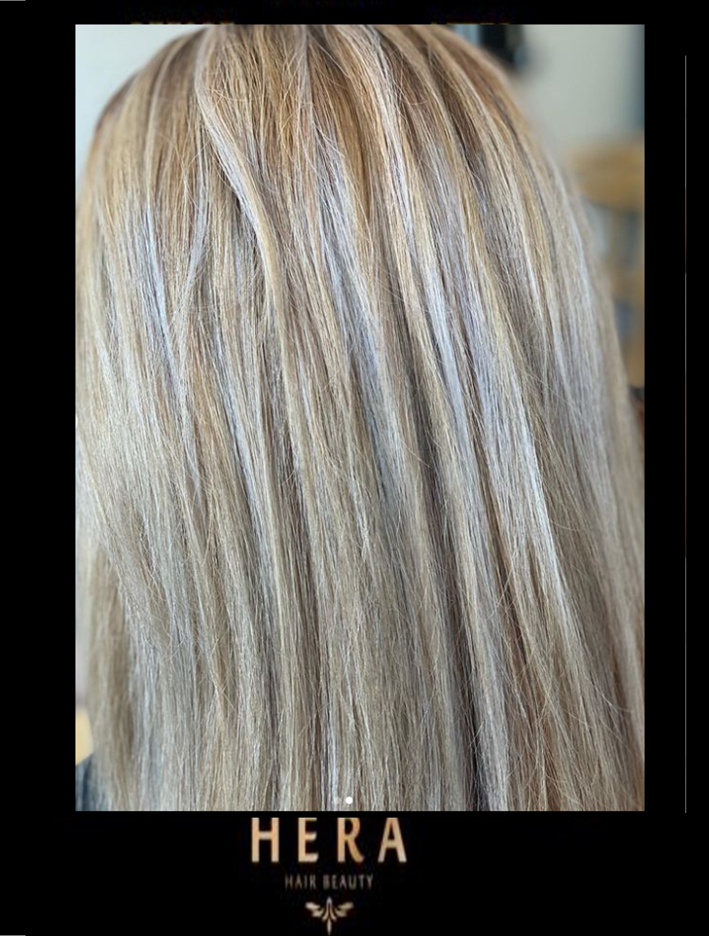 Herringbone Highlights are the Latest Technique to Embrace Your Greys Hera Hair Beauty