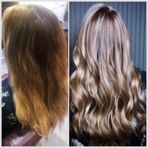 blonde highlights near me